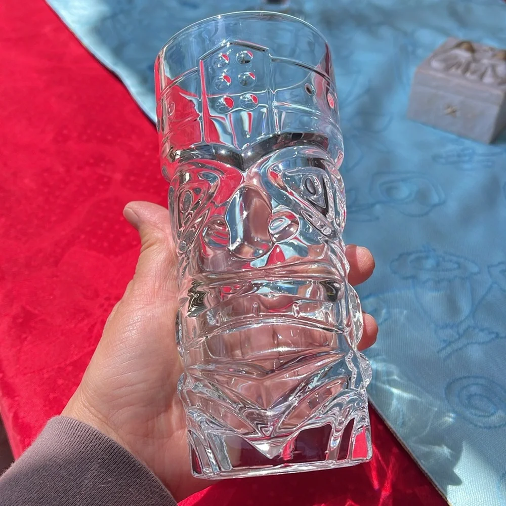 Two unused  Tiki Glass Cups